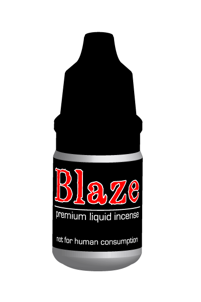 Our shop blazing blueberry liquid incense 5ml