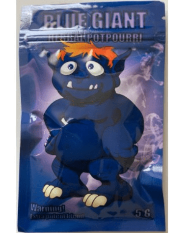 Our shop buy blue giant 5g herbal incense